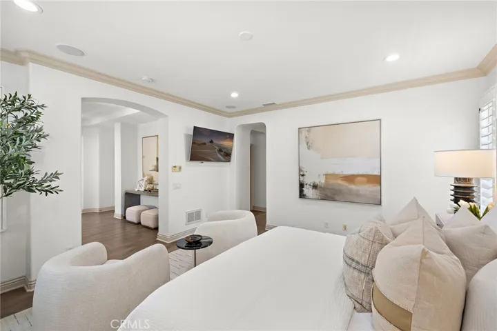 primary bedroom suite