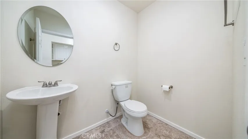 Main home powder room. 1/2 bath.