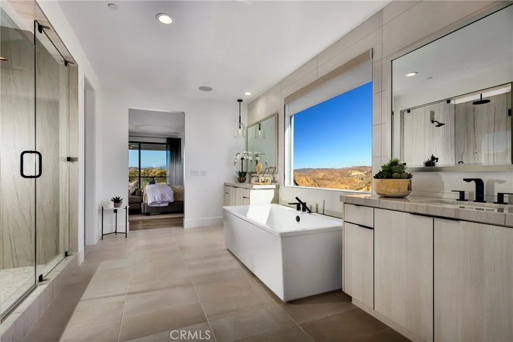 Primary Bathroom: Santa Rosa Valley Estates Collection - Photo of Model home - Not actual home for sale - Home is still under construction