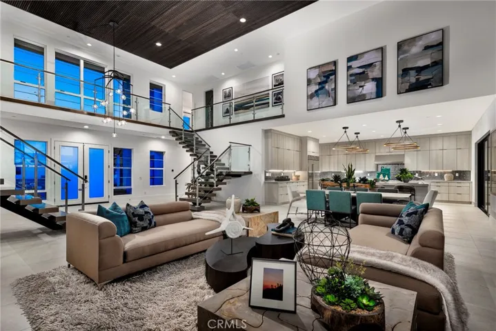 Great Room: Santa Rosa Valley Estates Collection - Photo of Model home - Not actual home for sale - Home is still under construction