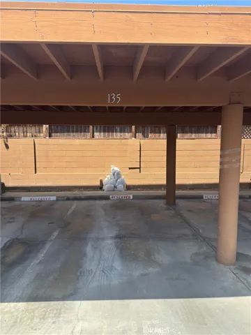 Great 1 bedroom, 1 bath, 754 sq foot down unit 2 miles from the beach, gated community, 1 carport, large rooms and a fantastic quiet relaxing outdoor space 3 times the normal size of balconies, with some utilities included and nice pool, spa, and clubhouse.