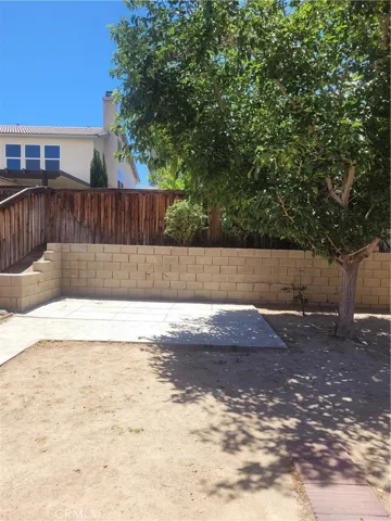 backyard area
