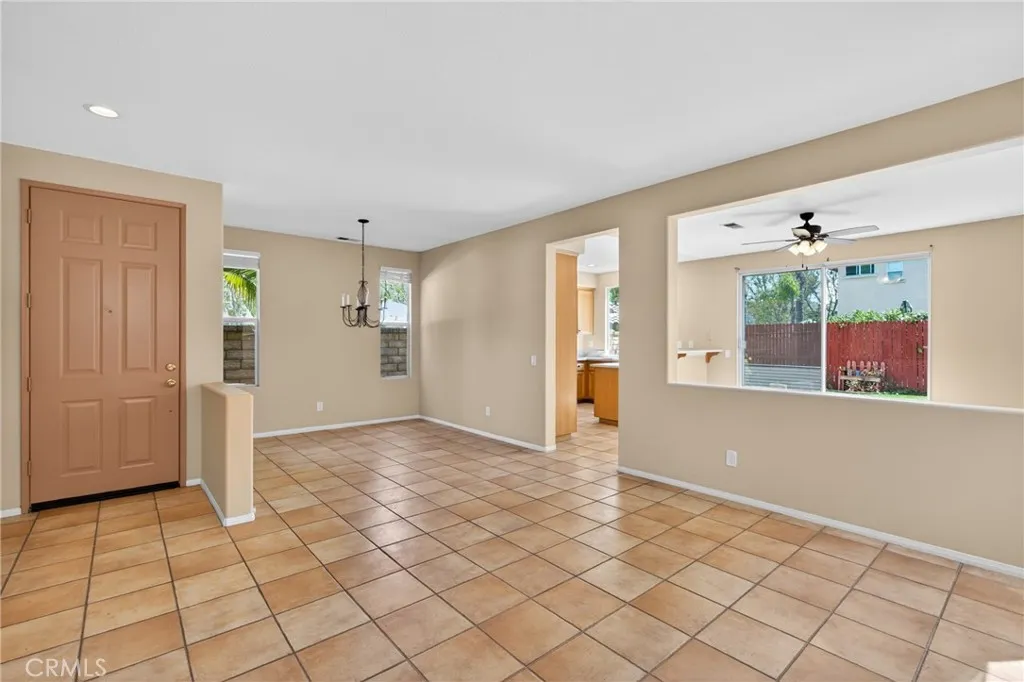 View from Living Room to Kitchen