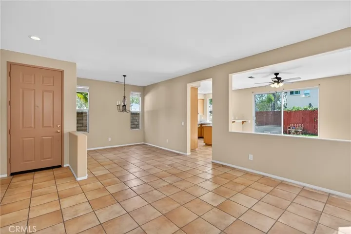 View from Living Room to Kitchen