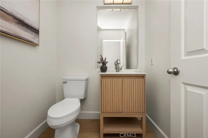 New bathroom vanities and lighting