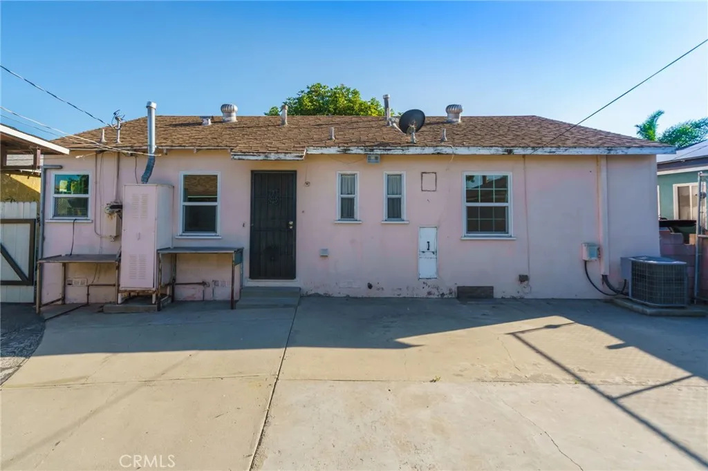 Back View of Home