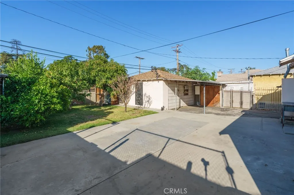 Concrete Backyard