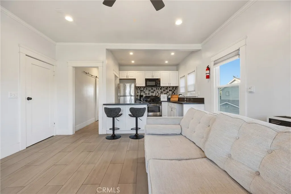 Living Area Open Kitchen