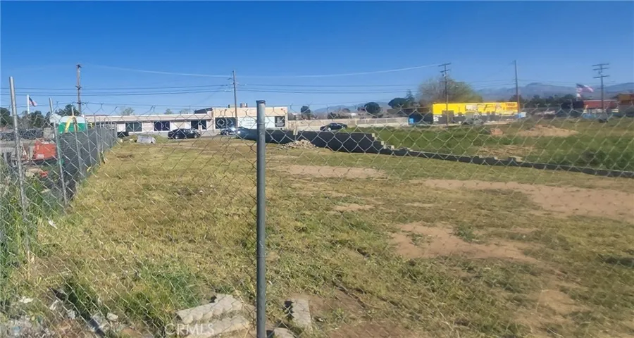 view from inside to the  street.