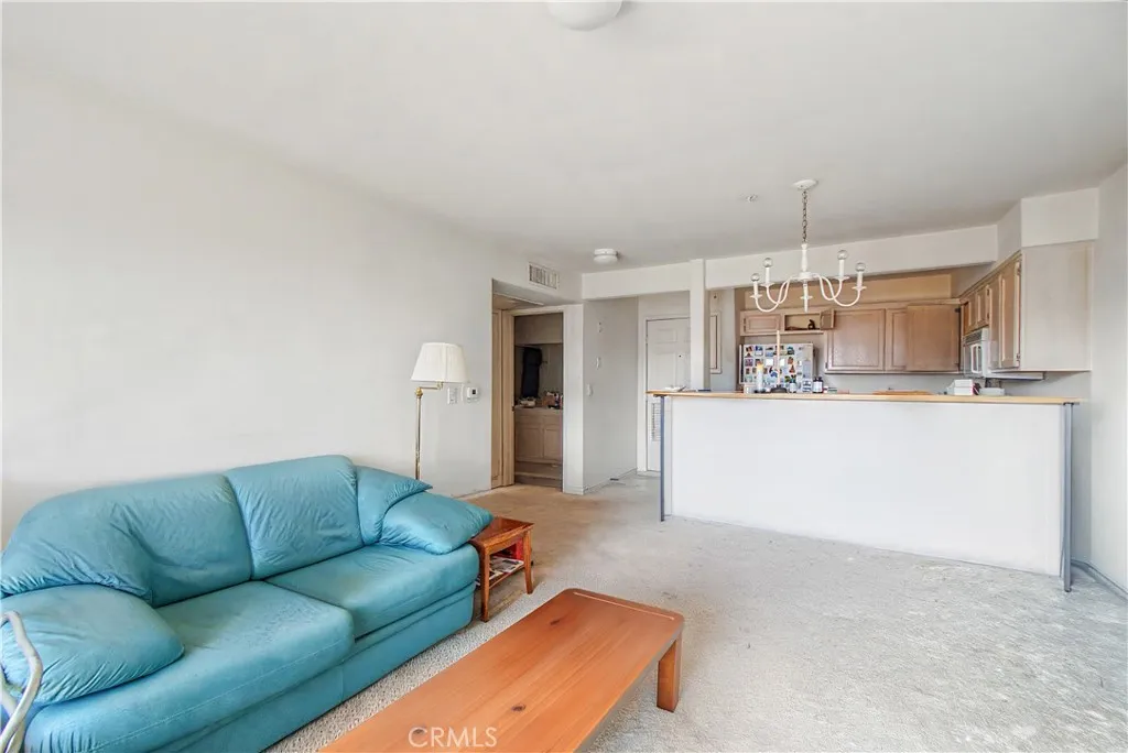 Living room to kitchen