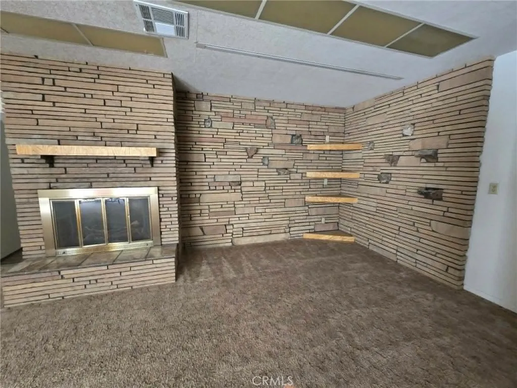 Fireplace in den/2nd living room