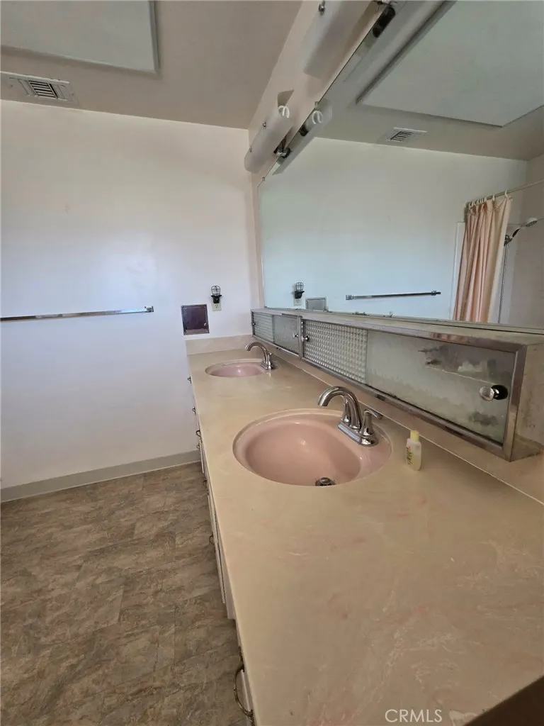 Main master vanity/double sinks