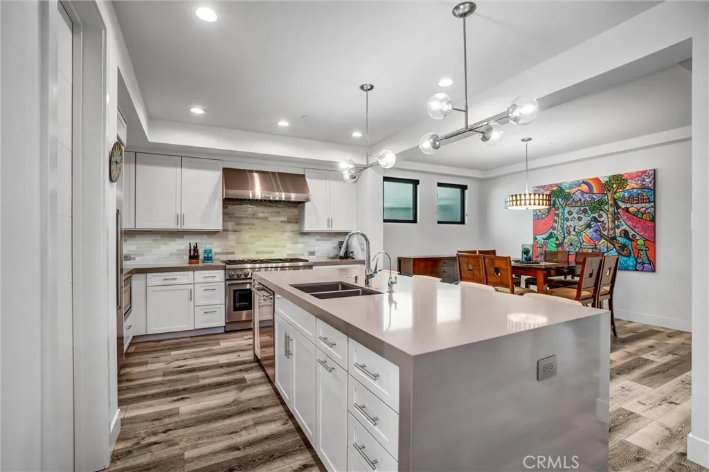 Custom Kitchen and dining area