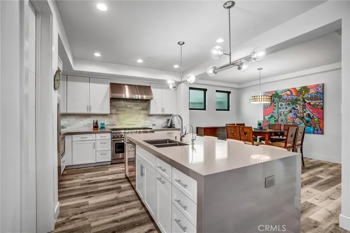 Custom Kitchen and dining area