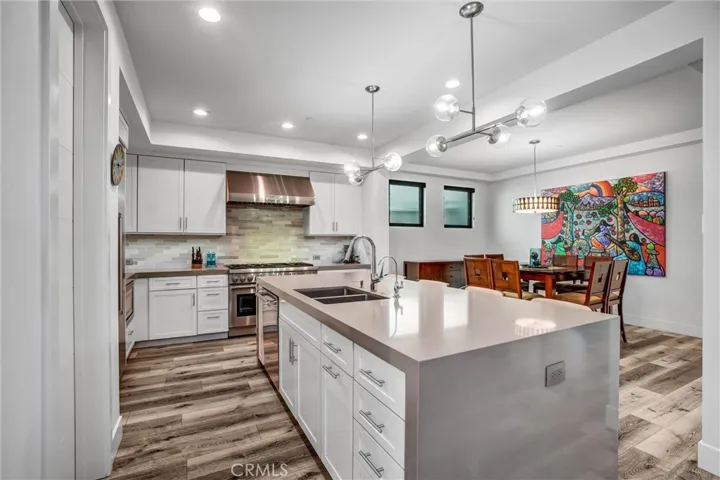 Custom Kitchen and dining area