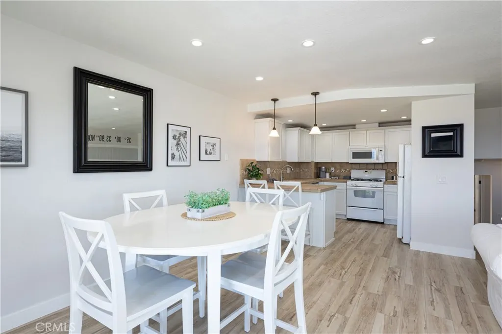 Dining and kitchen