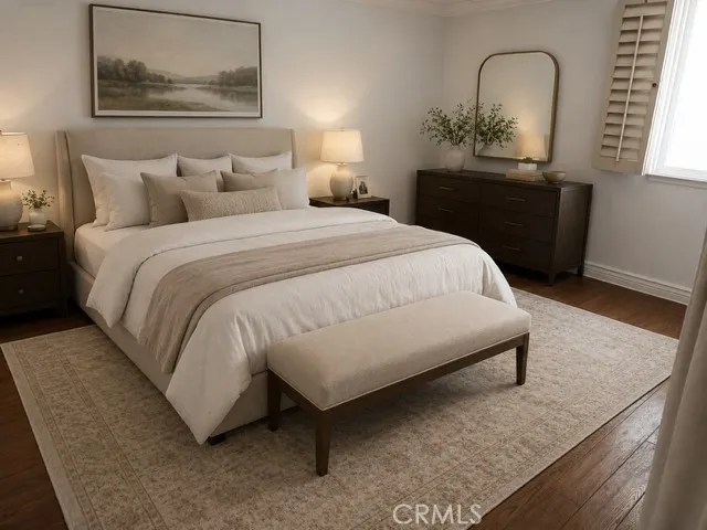 AI staged Primary Bedrooms