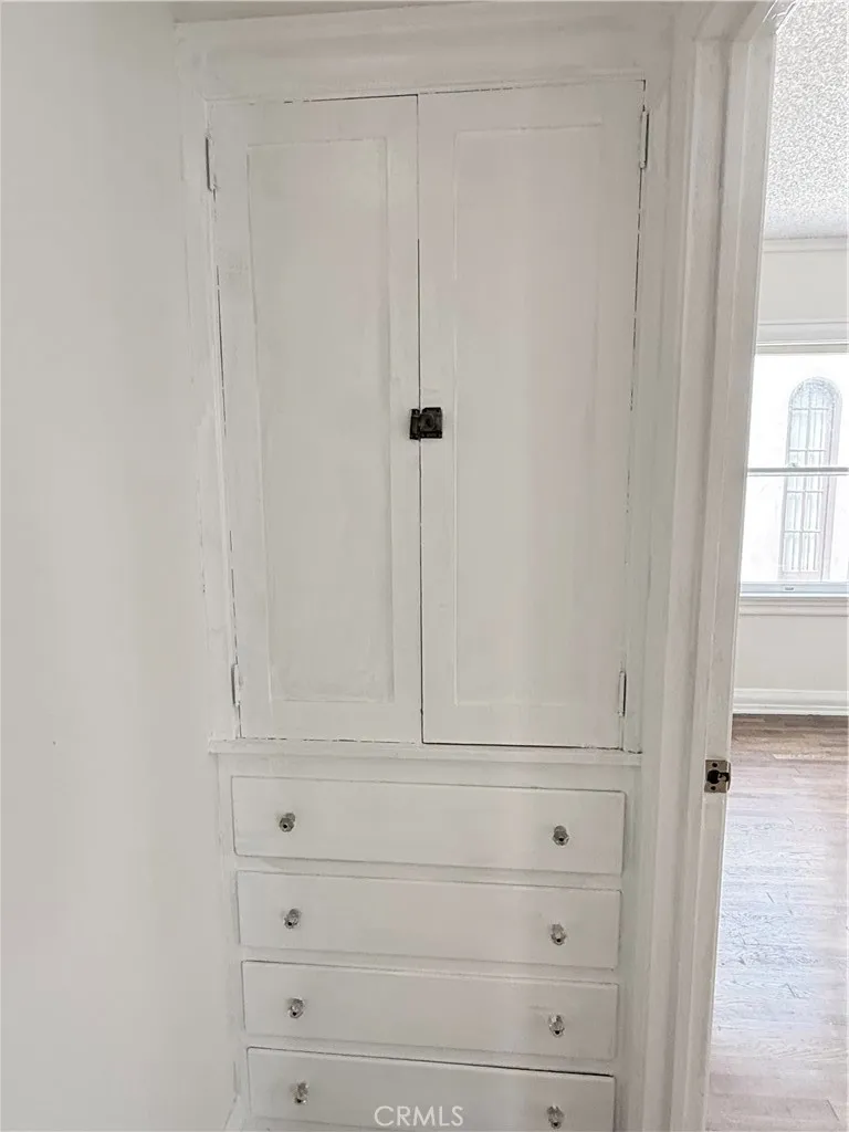 Linen Closet in Hallway