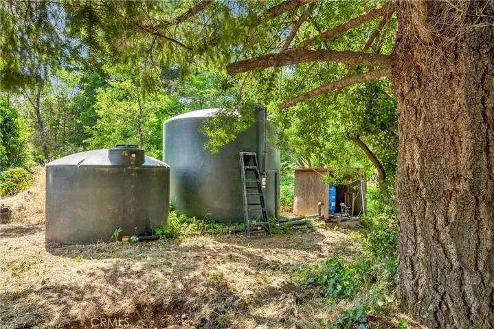 well area and tanks