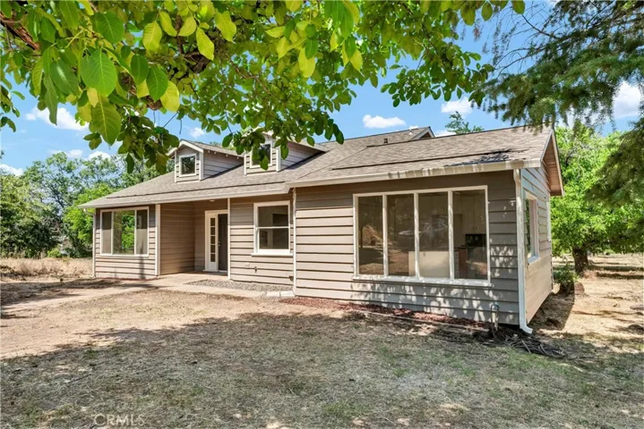 front of home on property
