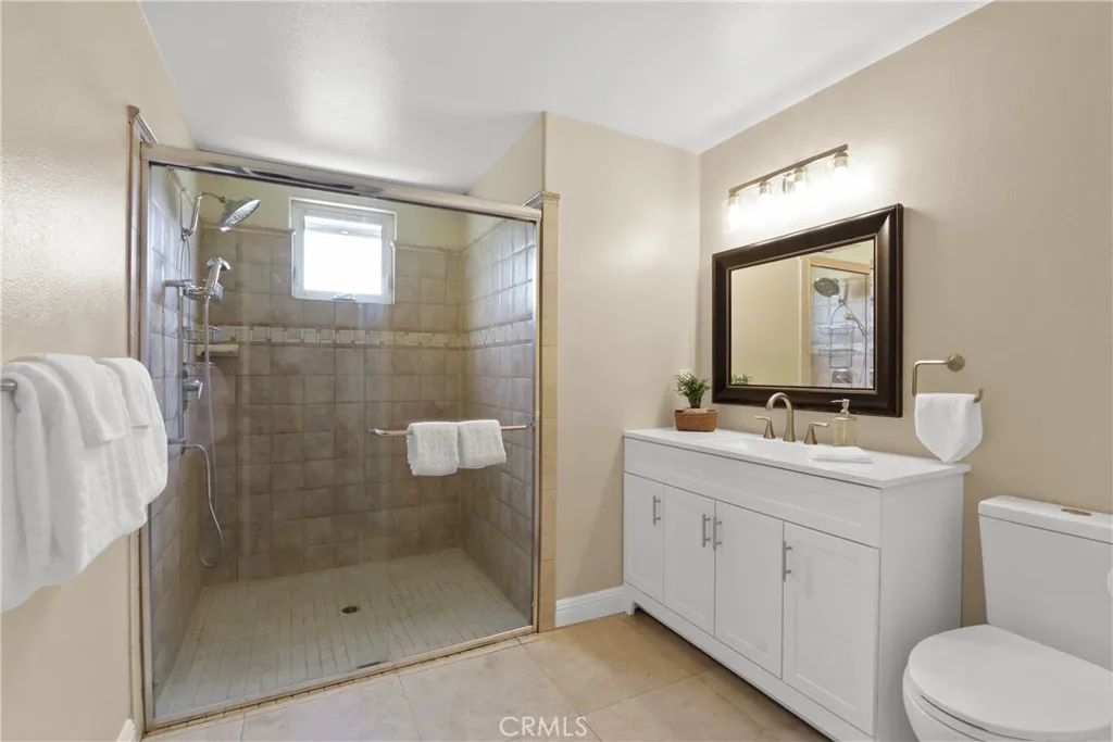 Hallway bathroom