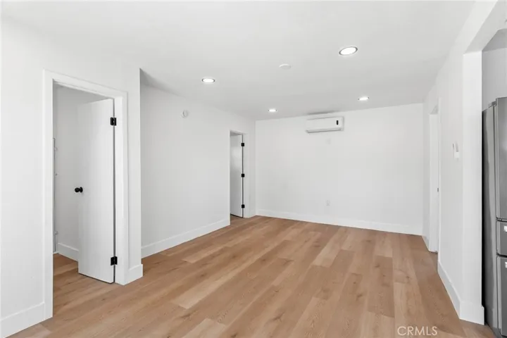 Living room and informal dining room