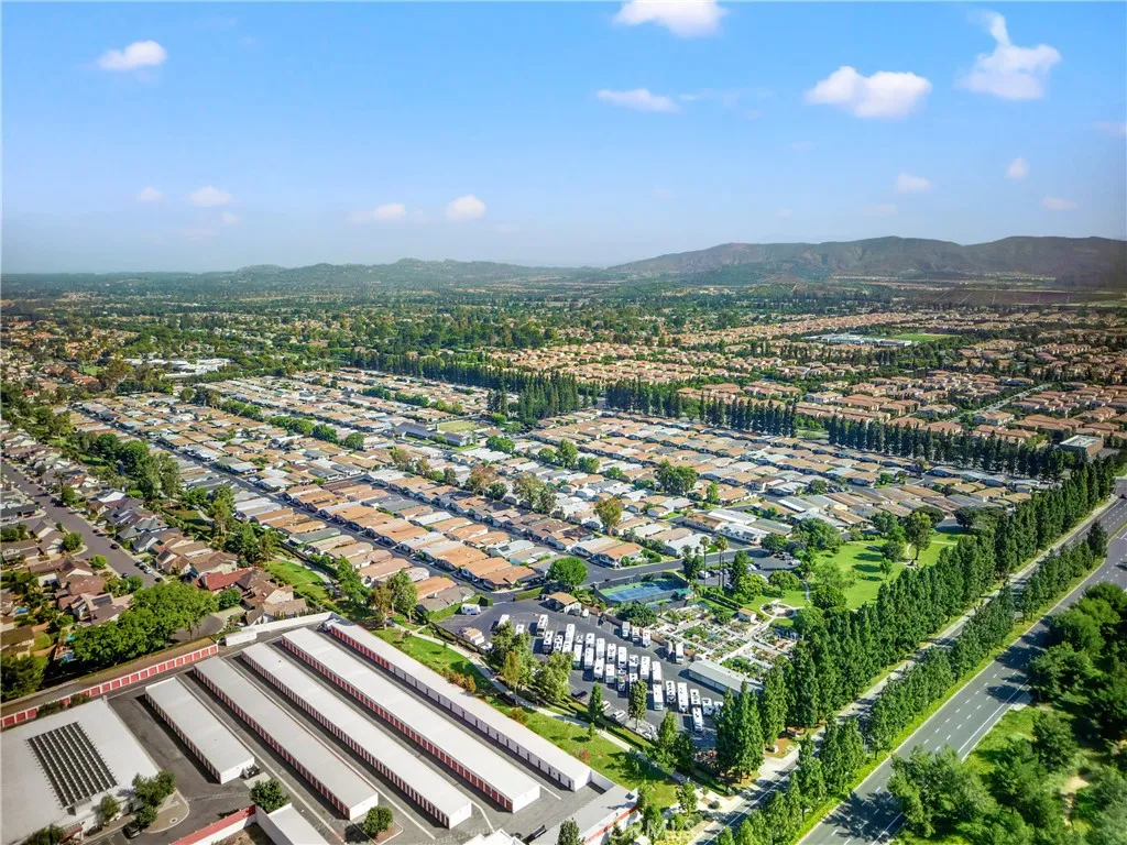 Arial view of community