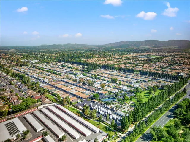 Arial view of community