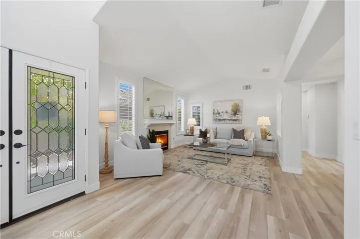 Inviting living room.