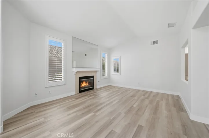 Spacious family room.