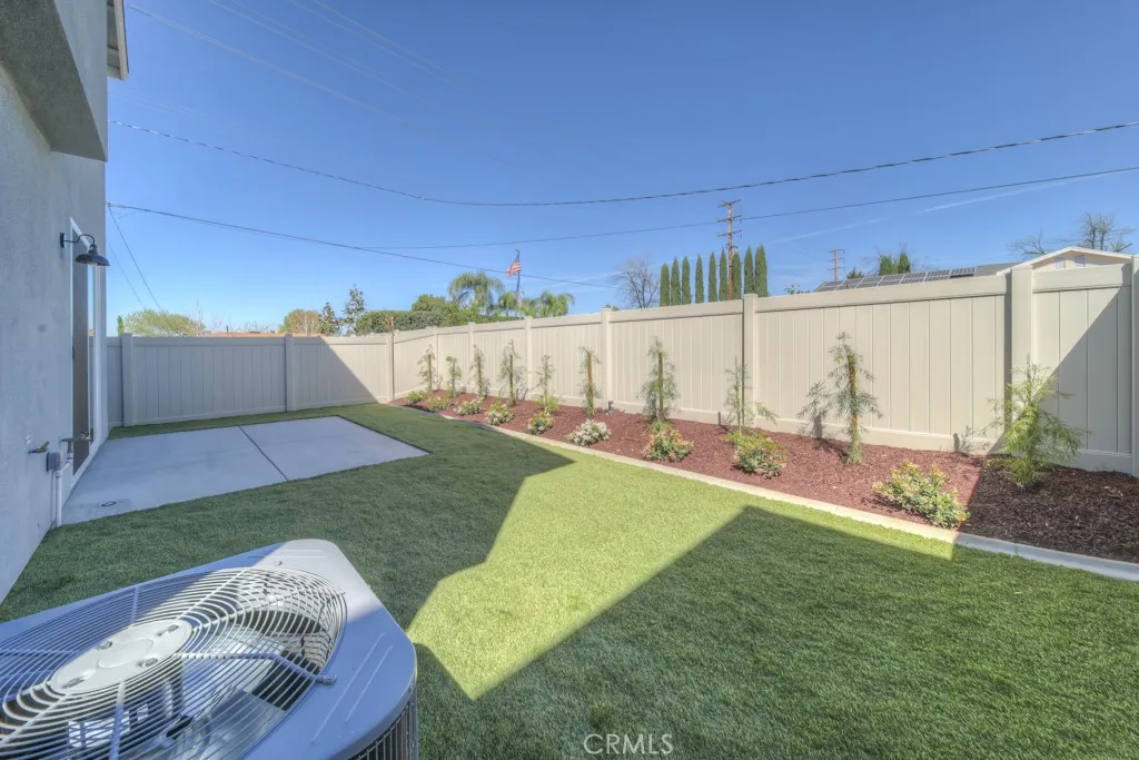 Artificial turf is available as an optional backyard upgrade.