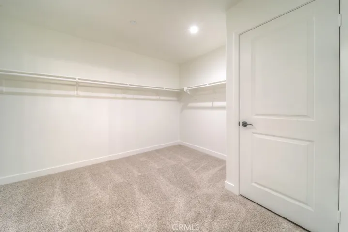 Extra-large Master closet.