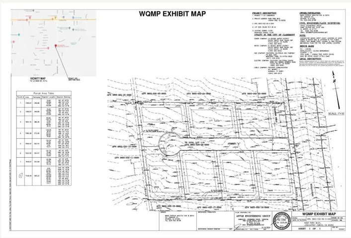 Park Subdivision Map 1