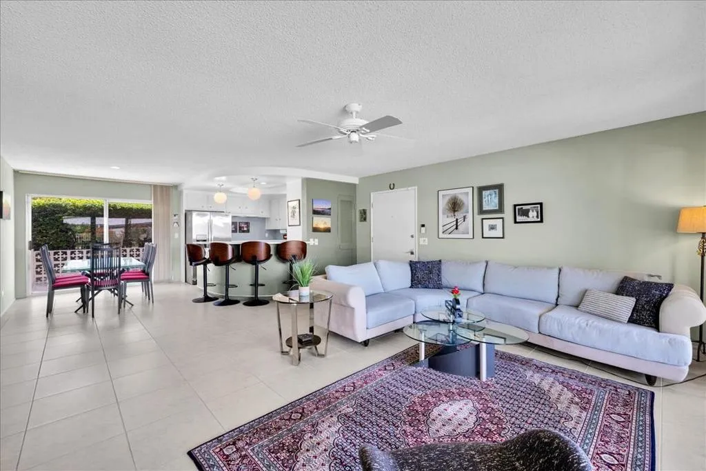 Spacious Living and Dining Area