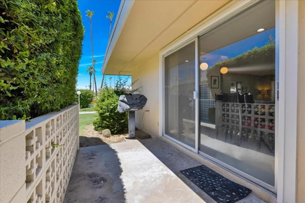Patio off Dining Room