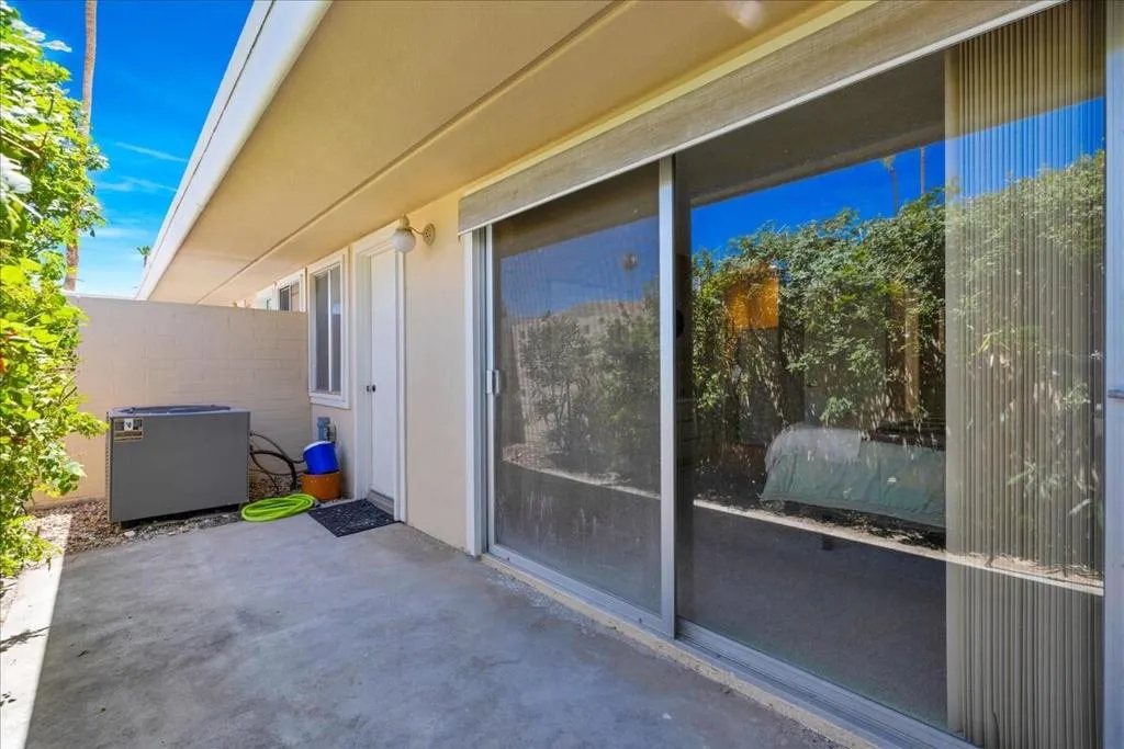 Private Patio off Primary Bedroom