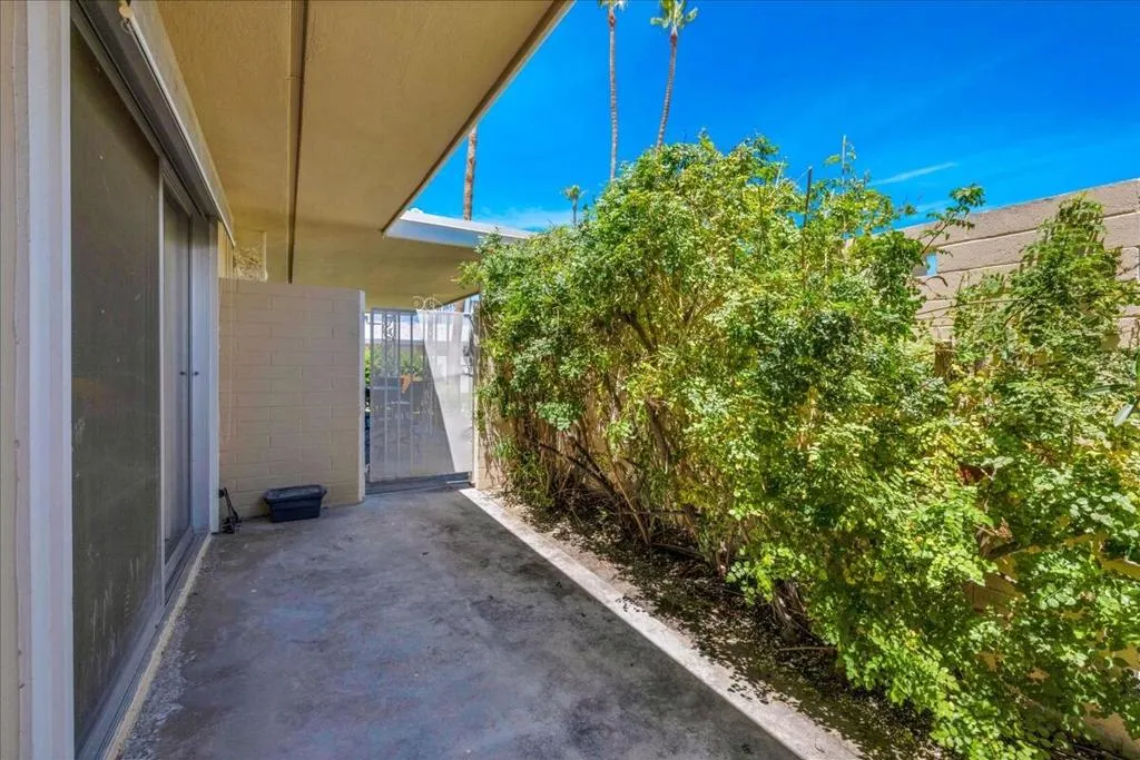 Private Patio off Primary Bedroom