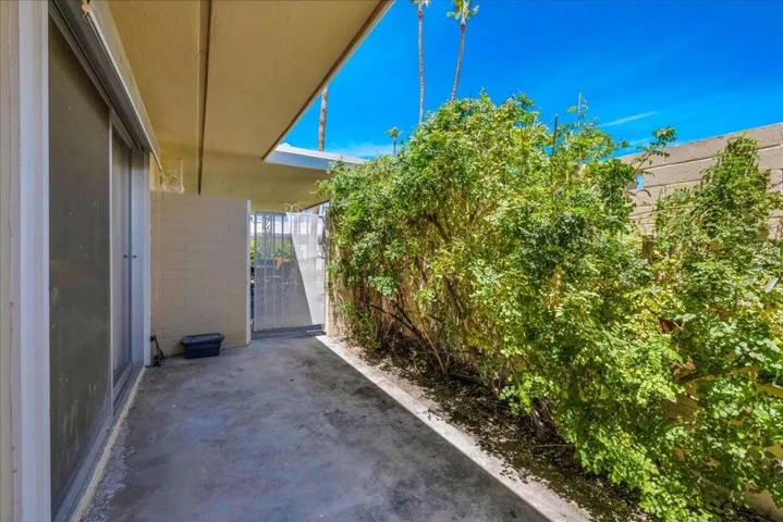Private Patio off Primary Bedroom
