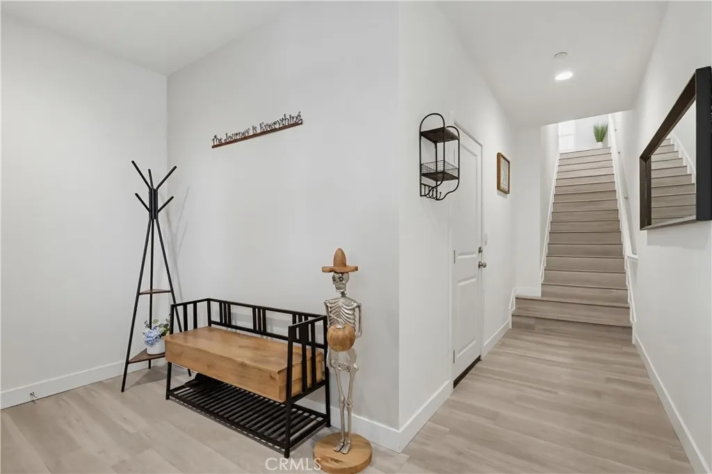 Stairs to second level