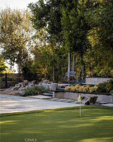 Putting Green and walking path