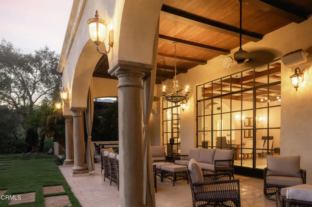 Patio at Twilight