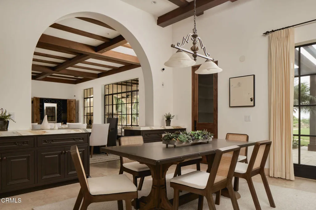 Dining in Kitchen
