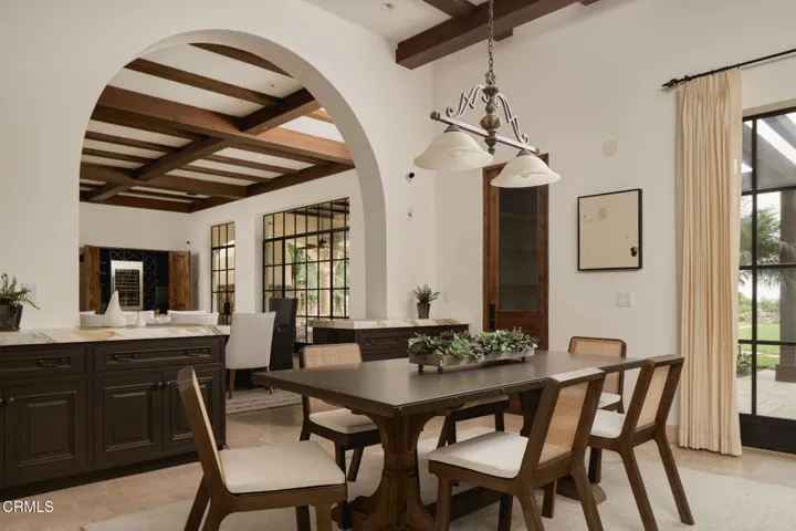 Dining in Kitchen