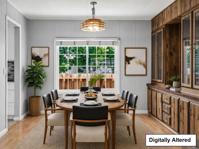 Digitally Altered Staging