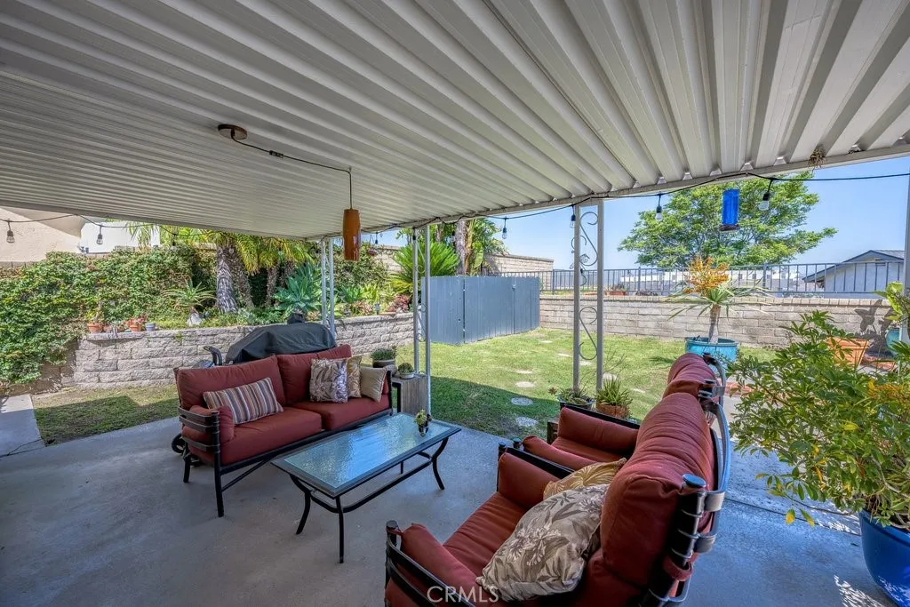 Outdoor covered patio