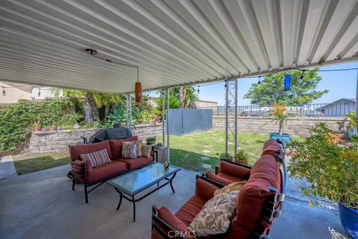 Outdoor covered patio