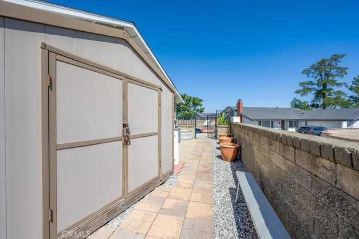 side yard shed