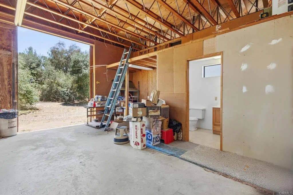 Kitchen rough in on west wall