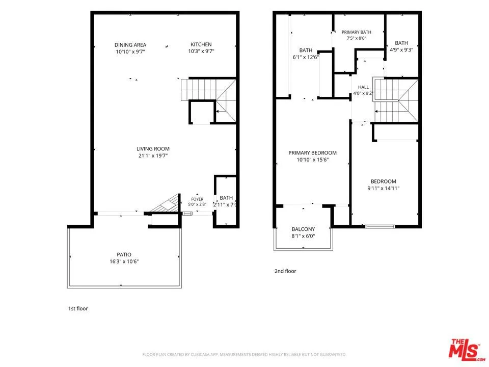 1st and 2nd Floor