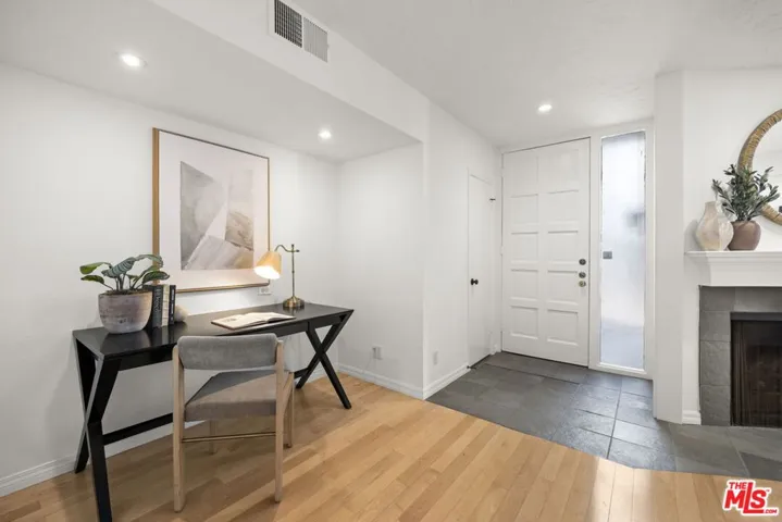 Entry to unit
